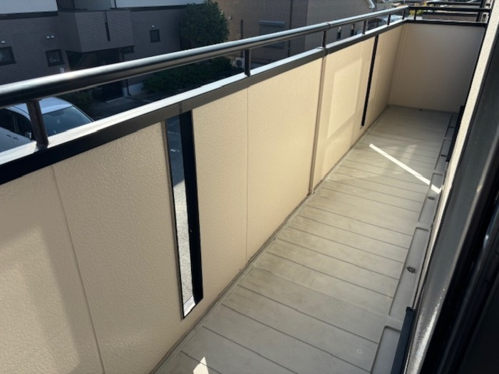 ハイカムール津福のバルコニー|陽当たり良好なバルコニーです♪