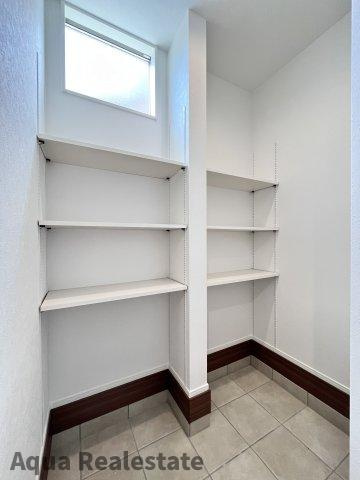 オール電化デザイナーズハウス丸亀市津森町⑨の収納