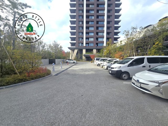 アイランドシティオーシャン＆フォレストタワーレジデンスEASTの駐車場|来客用の駐車場です。