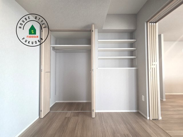 アイランドシティオーシャン＆フォレストタワーレジデンスEASTの収納|収納には困りません。
