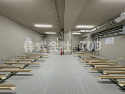 【その他共用部分】 | nidoSAKURAGAOKA-ニドサクラガオカ- | バイク置き場（平面：長さ2300ｍｍ、幅1000ｍｍ位まで）