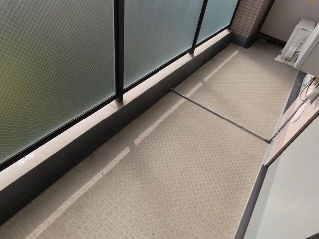 グレイス清水ヶ丘公園のバルコニー