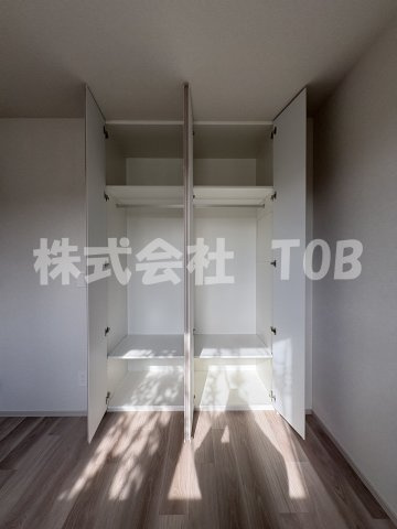 【収納】 | nidoSAKURAGAOKA-ニドサクラガオカ- | 洋室5.1帖　収納