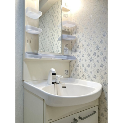 【洗面所】 | 洗髪洗面化粧台・室内洗濯機置場