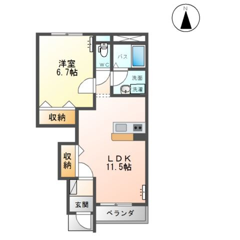 ブルームの間取り