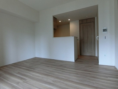 【その他】 | グランドメゾン上町台レジデンスタワー | ＬＤＫ（バルコニー側から望む）※前回募集時／２０２３年３月の