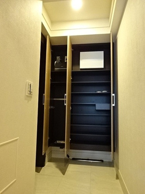 【収納】 | グランドメゾン上町台レジデンスタワー | シューズボックス　※前回募集時／２０２３年３月の写真