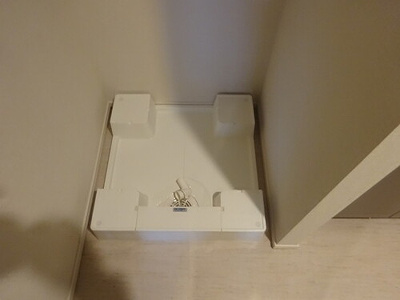 【設備】 | グランドメゾン上町台レジデンスタワー | 室内洗濯機置場　※前回募集時／２０２３年３月の写真