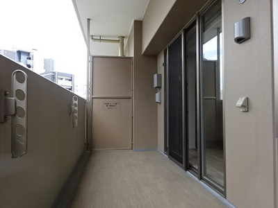 【バルコニー】 | グランドメゾン上町台レジデンスタワー | バルコニー　※前回募集時／２０２３年３月の写真