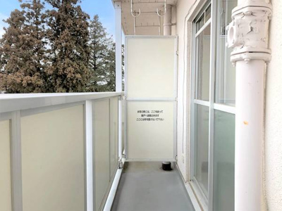 【バルコニー】 | ビレッジハウス五所宮1号棟 | ビレッジハウスの同一物件・同一タイプの間取りの写真です