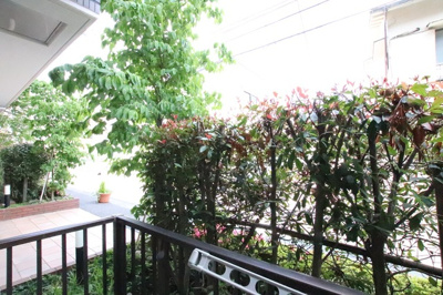 ★1階のお部屋ですが目隠しの植栽があります★
