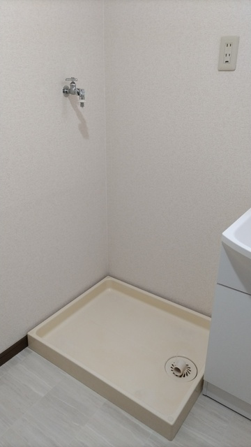 室内の洗濯機置場♪