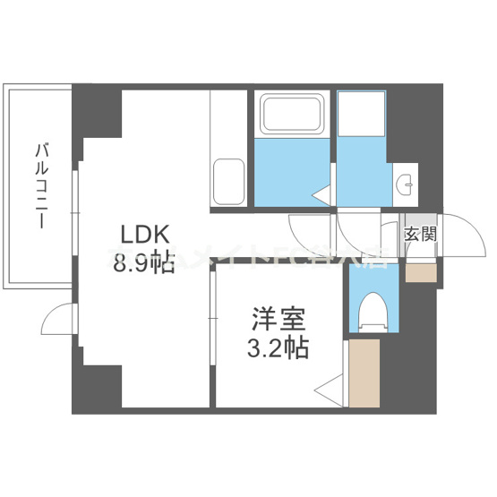 【間取り】 | ジーグランデ九条