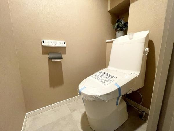 【トイレ】 | ラヴィドール狛江 | 落ち着いた色合いのトイレ♪
