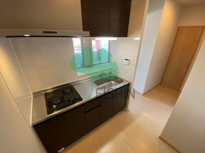 【キッチン】 | Calm Riviere箱崎(カルムリヴィエール箱崎) | シンプルな清潔感のあるキッチンです！