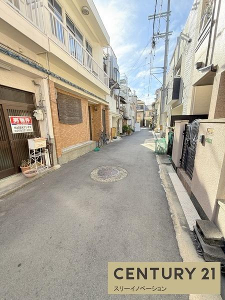 泉尾4丁目中古戸建の前面道路含む現地写真