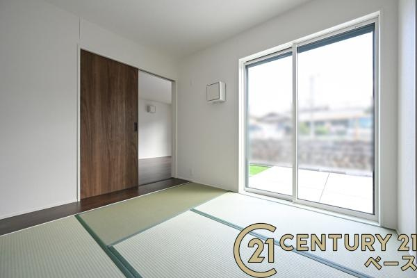 リナージュ菖蒲町 １号棟 ／新築一戸建の和室|■ほっこり落ち着ける和室！客間としてもご利用いただけます！■