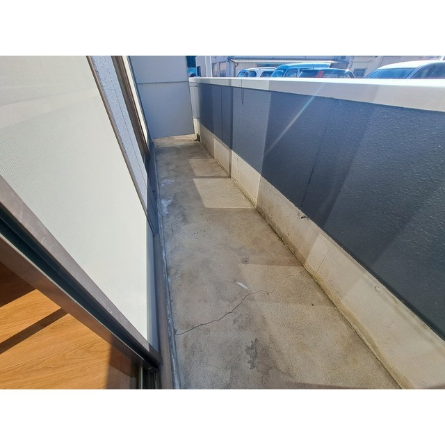 レジデンスホリのバルコニー