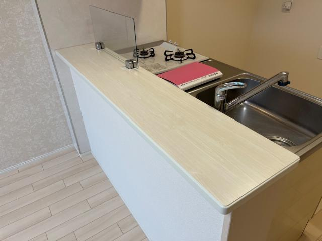 高尾崎 NEW TOWN　La・Ｔｅｒｒｅ Hのキッチン|カウンターキッチン