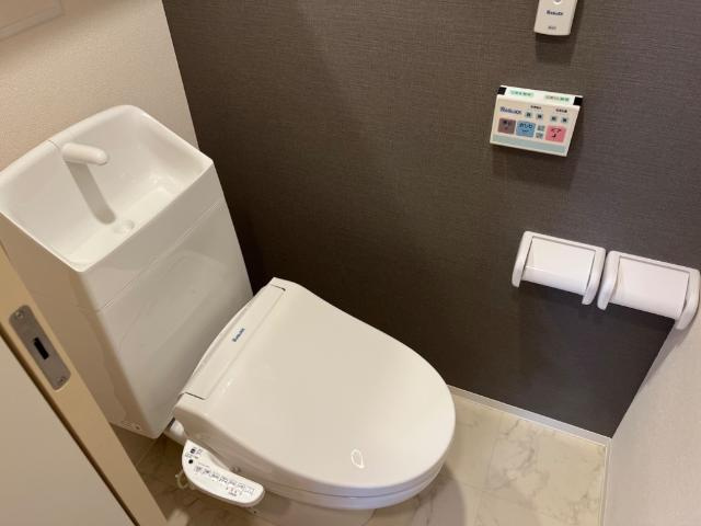 高尾崎 NEW TOWN　La・Ｔｅｒｒｅ Hのトイレ|シャワー付トイレ