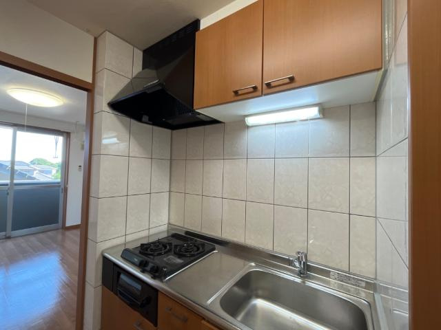 アクアマリンのキッチン|吊戸棚