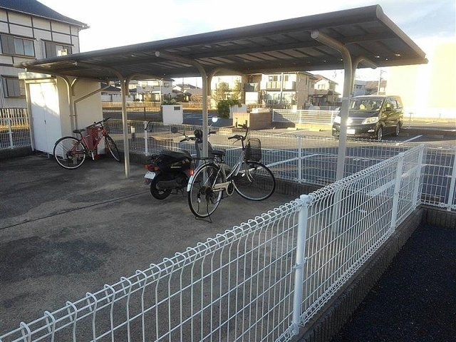 レオパレスソレーユのその他|駐輪場