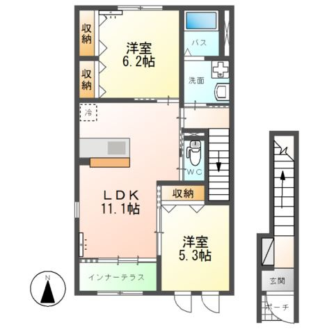 ＦＫ１の間取り