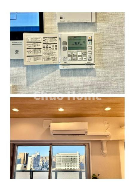 サングランデ桜橋の冷暖房・空調設備|床暖房・エアコン