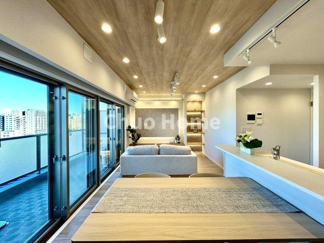 サングランデ桜橋の居間・リビング|リビングダイニング