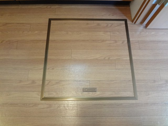 シャトレひだまりの収納|床下収納