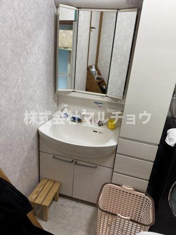 みなべ北道戸建ての独立洗面台|独立洗面化粧台が付いています