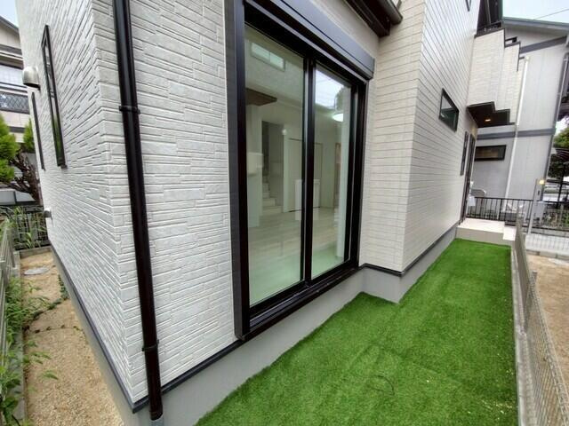 名古屋市守山区桔梗平３丁目の新築一戸建の庭|2号棟 