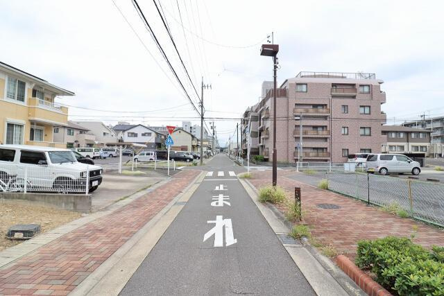 名古屋市守山区天子田２丁目の新築一戸建の前面道路含む現地写真|前面道路 