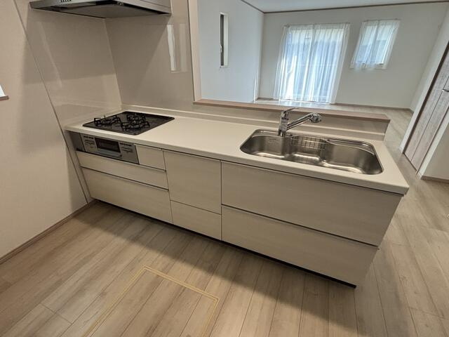 名古屋市名東区香流１丁目の新築一戸建のキッチン|キッチン 