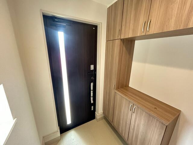 名古屋市守山区大字中志段味字曲畷の新築一戸建の玄関|★完成致しました！★ 