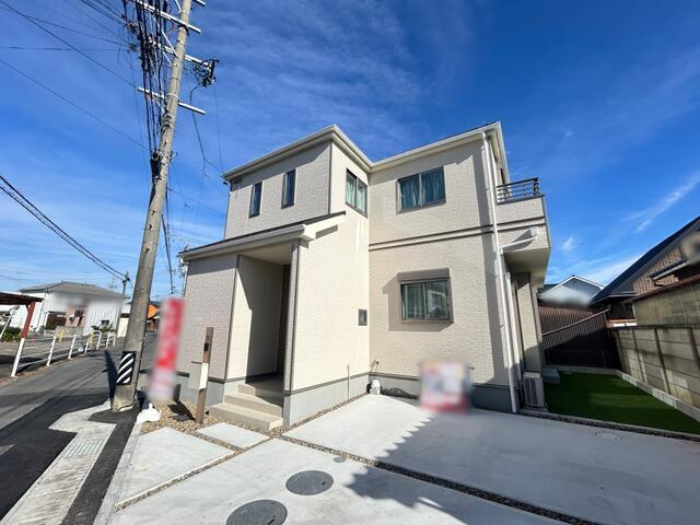 名古屋市守山区大字中志段味字曲畷の新築一戸建の前面道路含む現地写真|★教育施設徒歩圏内！★ 