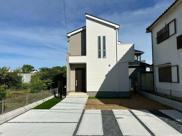 名古屋市中川区富田町大字榎津字郷中の新築一戸建の外観パース| 