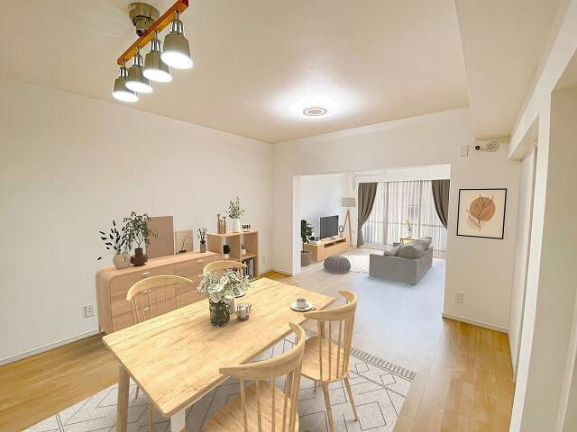 名古屋市天白区八事山の中古マンションのキッチン|※家具及び備品はイメージです 