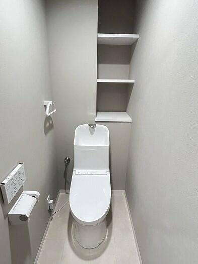 名古屋市南区豊田３丁目の中古マンションのトイレ|「トイレ」新品交換済みです。 