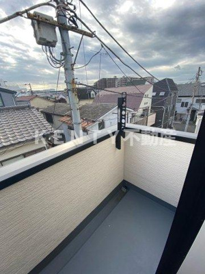 【バルコニー】 | ＭＥＬＤＩＡ蒲田Ⅲ | 開放的で明るい空間を演出してくれるバルコニーです