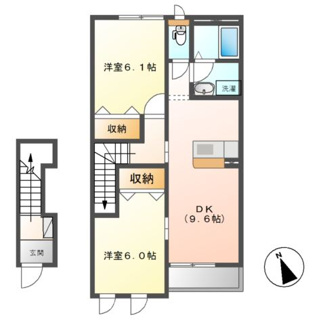 【間取り】 | Forest Court S（フォレストコートエス）