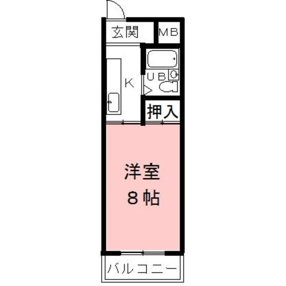 コーポ　エイトの間取り