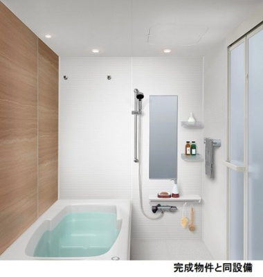 【浴室】 | フェリックスコート西内張ノース | 落ち着いた空間のお風呂です