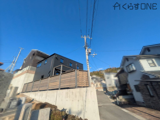 【前面道路含む現地写真】 | 姫路市北新在家1丁目／新築戸建