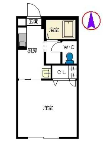 ディアス野口の間取り