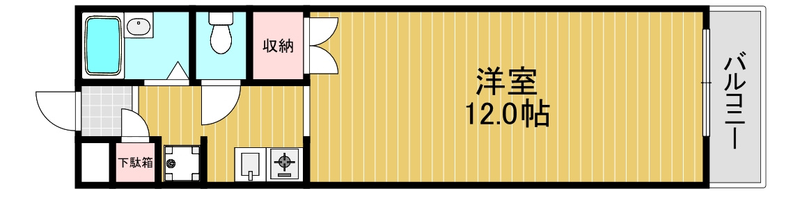 メゾンイシスの間取り