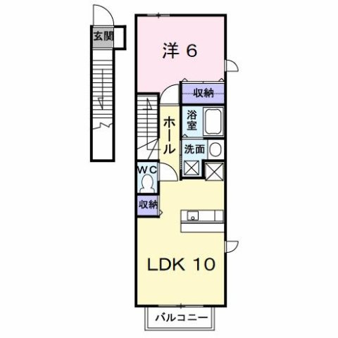 【間取り】 | ジャン・アヴニールＤ