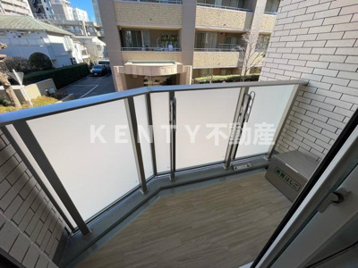 【バルコニー】 | シエルクレール大森山王 | 落ち着いた時間を過ごせるバルコニーです