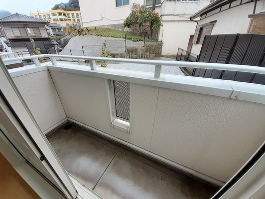 メゾングラースＭのバルコニー