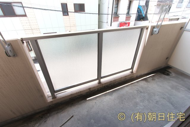 ドミール悠のバルコニー